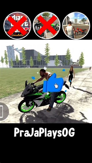 Which Indian Bike Games Character Seating Girl On Bike #gaming #indianbikedriving3d #challenge