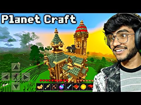 This Minecraft Game Is Awesome | Planet Craft Gameplay | Free Minecraft Style Adventure Game