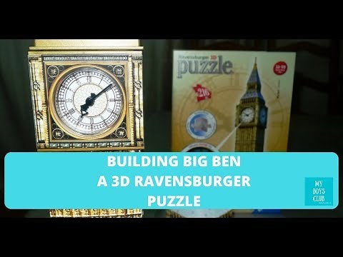 Build a 3D Big Ben Jigsaw Puzzle