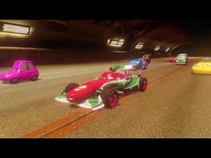 Cars 2 The Video Game | Lightning McQueen is racing around the world of 9 laps | Squad Series