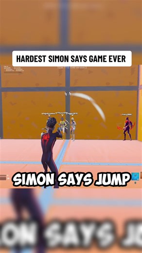 Hardest Simon Says Game in Fortnite