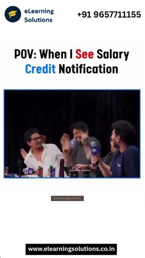 POV: When your Salary Credit SMS hits your phone... 💰😂