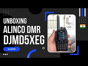 Unboxing | Alinco DJMD5-XEG | Dual-Band VHF&UHF Digital Mobile Radio (DMR) with APRS & GPS #alinco