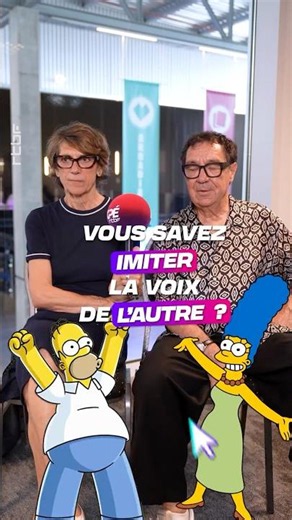 Plus qu’à imaginer un épisode avec les voix inversées 🤣#TheSimpsons #doublage #VF #TouchepasmaVF