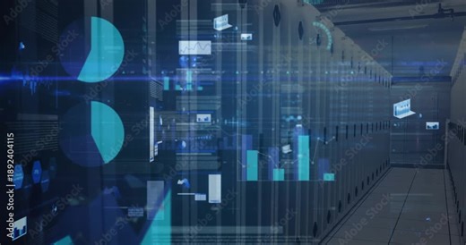 After rack corridor framing charts animating and widgets forming dashboard mapping server metrics