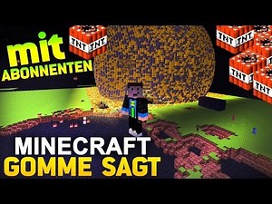 MIT ABONNENTEN - Minecraft GOMME SAGT - Spielmodus in Minecraft l GommeHD