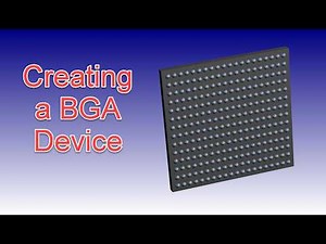 How to Create a BGA Part for PCB Design