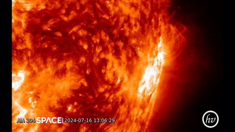 X2 Flare - Sunspot's Powerful Eruption Captured In Multiple Wavelengths