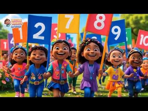 The Counting Parade 🎵 | Fun Numbers Song for Kids (1 to 20)