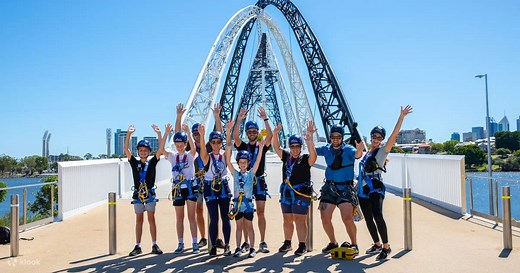 Matagarup Daytime Bridge Climb and Zipline in Perth - Klook Singapore