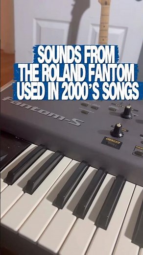 2000’s Sounds - Roland Fantom-S #rolandfantom #2000smusic #2000sthrowback #keyboard #producer