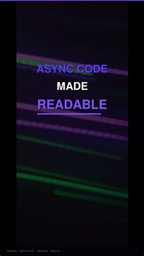 Master JavaScript Async/Await in 60 Seconds ⚡️ #Shorts #Shorts