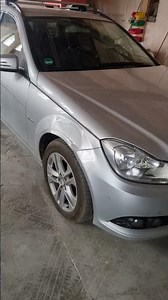 Crashed Mercedes C class repair - part 1