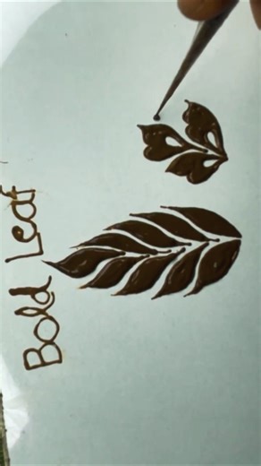 bold leaf mehndi tutorial #mehndi #henna #bridalmehndi #mehandi #mehndidesign