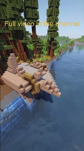 I Built a Drawbridge for Ships in Minecraft