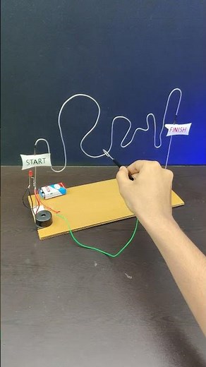 How To Make Buzz Wire Game #scienceexhibition #sciencproject #science #diy #iot #buzz #buzzer