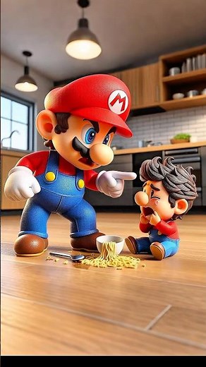 Super mario is angry 2 #supermario #mario #nintendo #mariobros #luigi