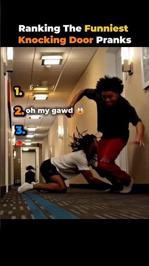 Ranking The Funniest Knocking Door Pranks #shorts #pranks