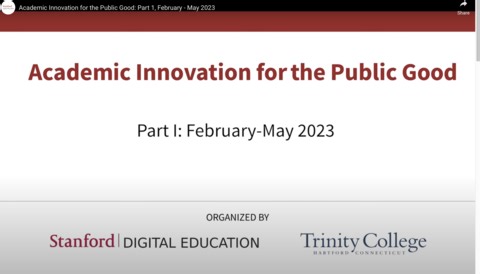 Author conversation series on academic innovation explores ‘belonging’ in higher education