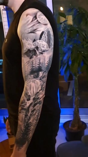 Nature Sleeve Tattoo Inspiration