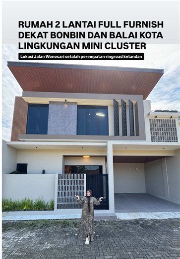 Rumah 2 Lantai Full Furnish Jogja Dekat Ringroad Ketandan