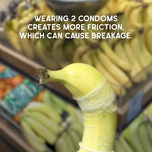 63K views · 238 reactions | Leave the double bagging for the grocery store...  We show you why  Knowing how and why to use a condom, can help protect you and your partners from STIs ️ | Queensland Health | Facebook