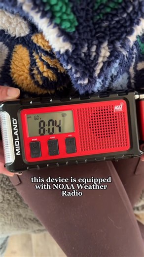 Kristen May on Instagram: "AD ✨ one thing I will always keep in my emergency kit is this @midlandusa ER310PRO It’s an emergency hand crank radio that can not only be used as a radio that is equipped with NOAA weather radio, but it can be used to charge my devices like my phone in case of a power outage. Having this on hand has been especially helpful during these winter storms where power outages have been all too common since I can re-charge up the device via solar and hand cranking. If you’re 