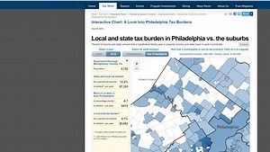 Interactive Map Shows Tax Burden on Spring-Ford Residents