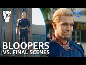 Gen V S1 Bloopers vs. Final Scenes | Prime Video