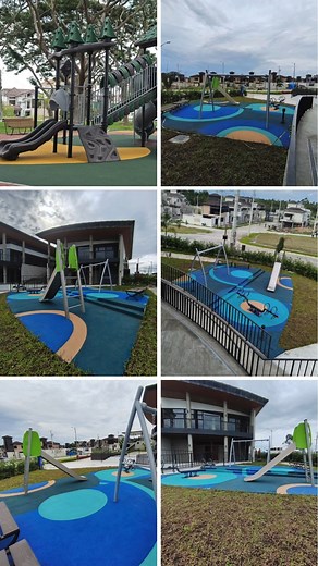 Another playground project completed! 🛝✨ This compact setup includes a slide, swing, seesaw, and spring rider—bringing safe fun to the community, rain or shine. 📞 Have a playground project in mind? Call us at (02) 8571-6050 or leave a message!#PlaygroundInstallation #EPDMFlooring #PlaygroundDesign #SubdivisionAmenities #oneglobalglobaldevelopmentinc | OneGlobal Development Inc. by Jhona Flores