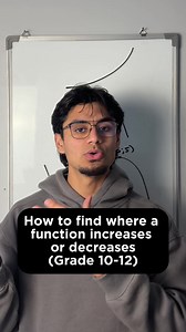 How to Find Where a Function Increases or Decreases | Math Guide