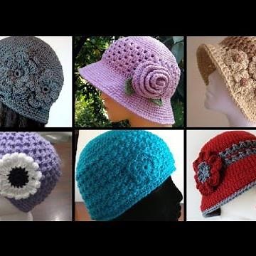 Summer Diamond Crochet Hat Patterns Light Weight Chemo Cap