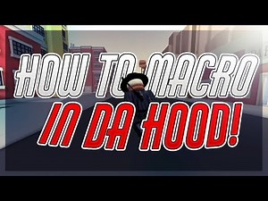 How To Scroll Wheel Macro In DA HOOD!!