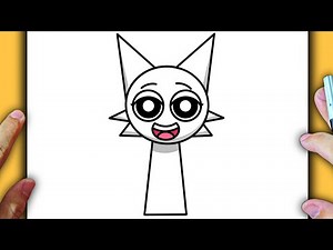 HOW TO DRAW WENDA (WHITE) FROM INCREDIBOX SPRUNKI