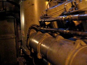 Walkthrough Metro-North Genesis P32AC-DM engine compartment.