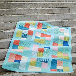 Shortcut Quilt: Fat Quarter Cubes
