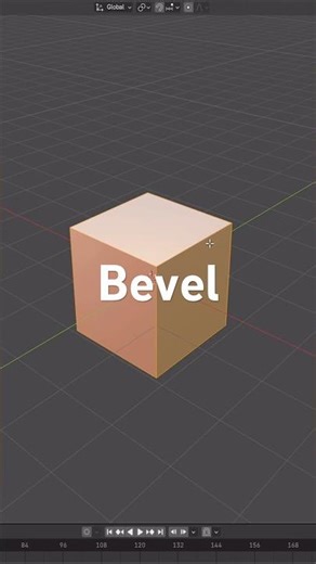 Master the bevel tool in Blender with these essential shortcuts #blendertips #blendertricks
