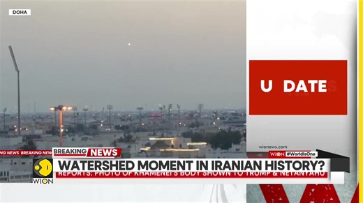 Loud explosions heard in Doha Qatar: Iran launched 65 missiles, 12 drones Mohammed Saleh brings you this report by Susan Tehrani | WION