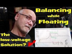 Can I balance my battery while floating? Well, I do!