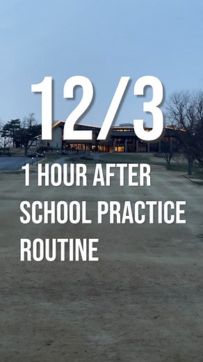 High School Golf Practice Routine for After School Sessions