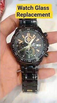 Watch Glass Replacement Full Process 🔥Fix Broken Watch Glass Fast 😎#shorts