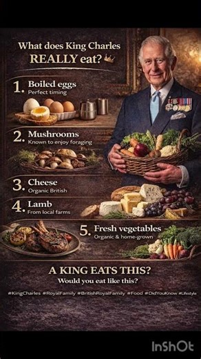 What does King Charles REALLY eat? 👑