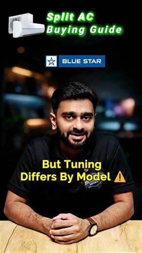 Blue Star Split AC Power Saving Truth ⚡ #shorts #shortvideo #short #splitac #splitairconditioner
