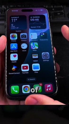 iPhone 16 Pro Max Control Center, Notifications and Silent Mode