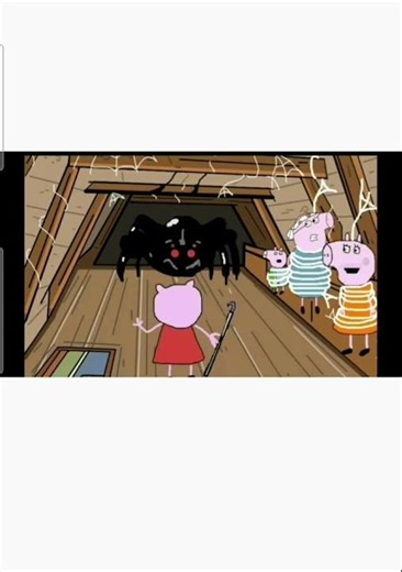 peppa pig horror in the attic
