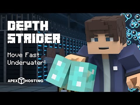 Depth Strider in Minecraft - What it is and How to Obtain It