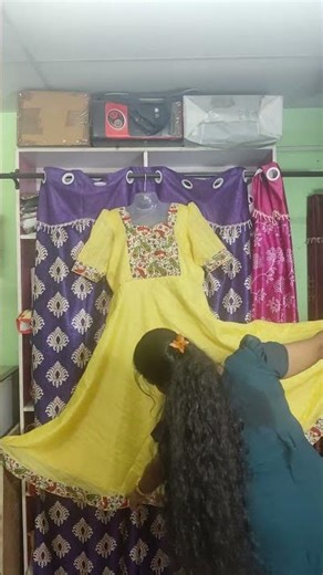 Old Saree to Cute Frock Transformation 😍 | Amazing Stitching