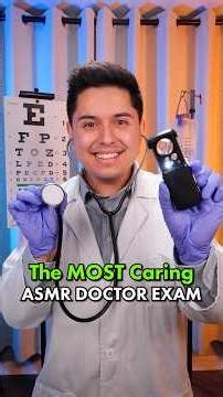 Soothing ASMR Cranial Nerve Exam | Caring Doctor Roleplay