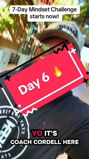 Join the challenge — tag me! #MindsetChallenge #CoachCordell #YouthMotivation
