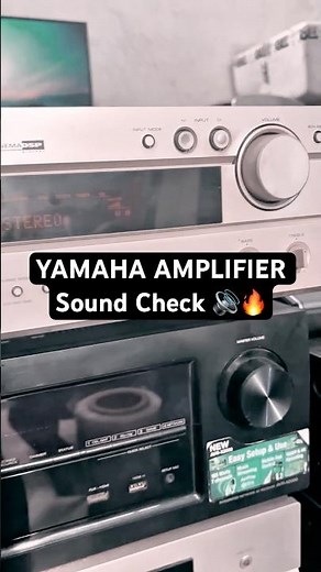 Yamaha Sound Test on Pioneer Speakers 🔊 | Ritchie Street Amplifier Setup #speaker #amplifier #audio